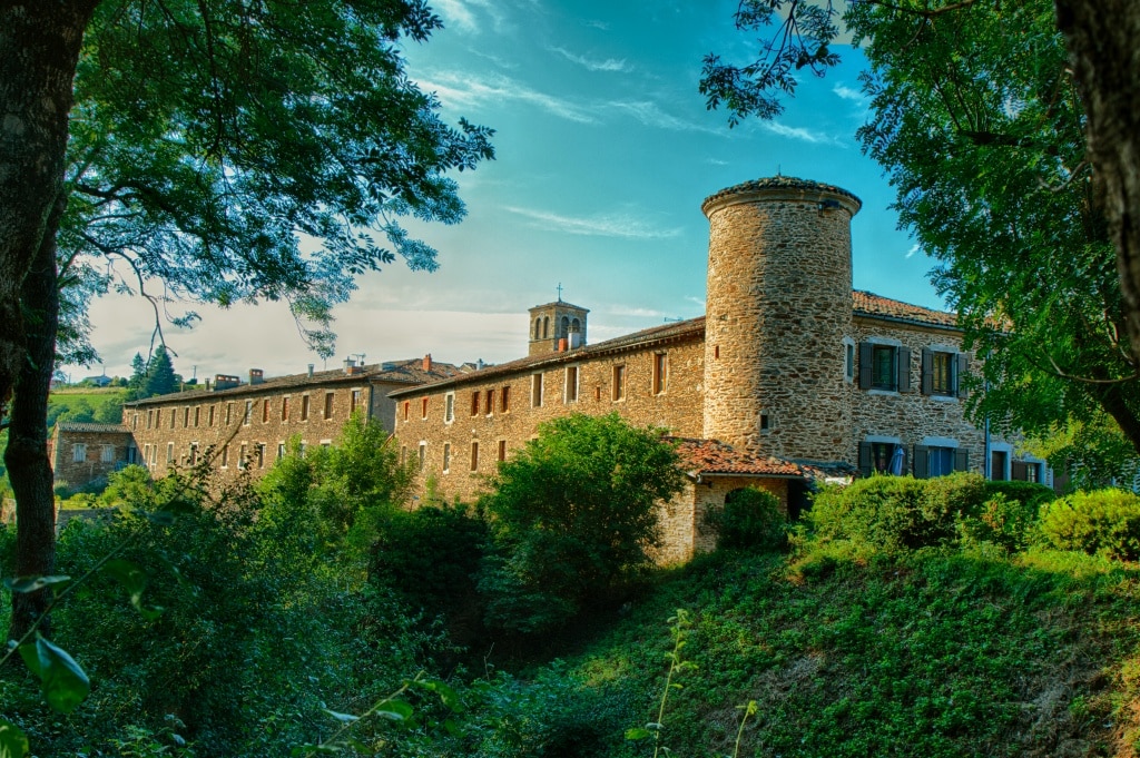 La Chartreuse de Sainte-Croix-en-Jares dans le Pilat